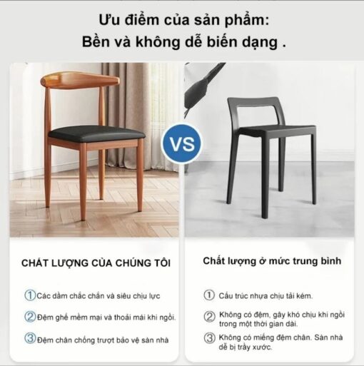 Ghế văn phòng và ghế ăn